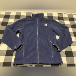 North Face Pumori Jacket Polartec Fleece 200 Empire Blue Full Zip Medium